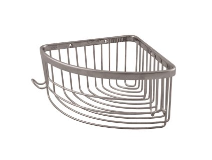 COLORADO - Koupelnový doplněk Polička drátěná rohová, Metal Grey - lesklá COA0801MGL, RAV Slezák