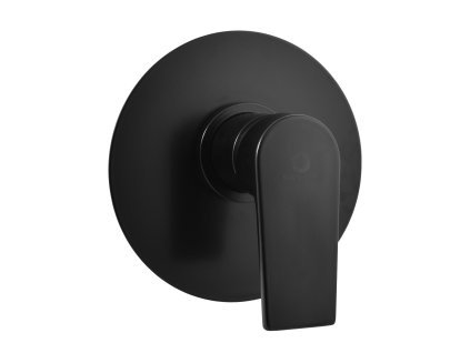 COLORADO - Sprchová baterie podomítková 1-cestná s tělesem, Černá - matná CO183LCMAT, RAV Slezák