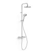pol pl BASE PLUS Zestaw prysznicowy termostatyczny chrom 9001 1