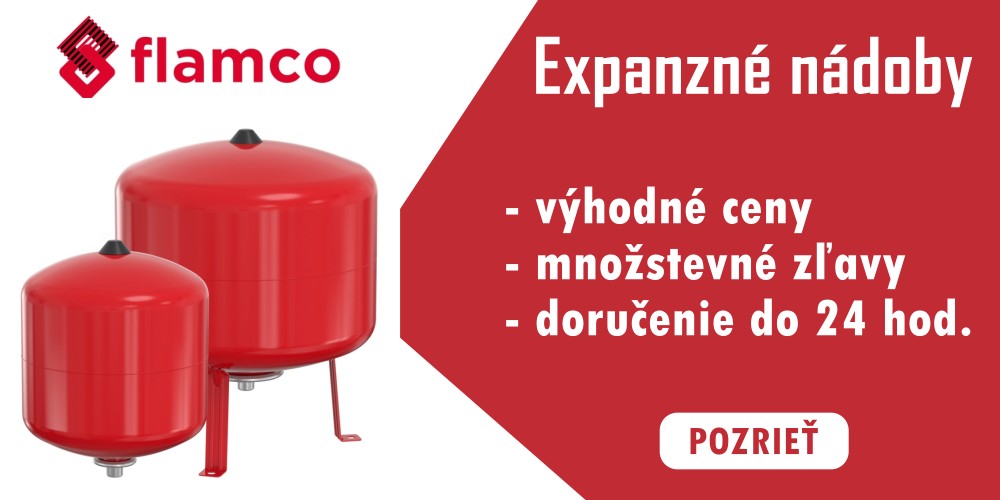 Flamco expanzná nádoby