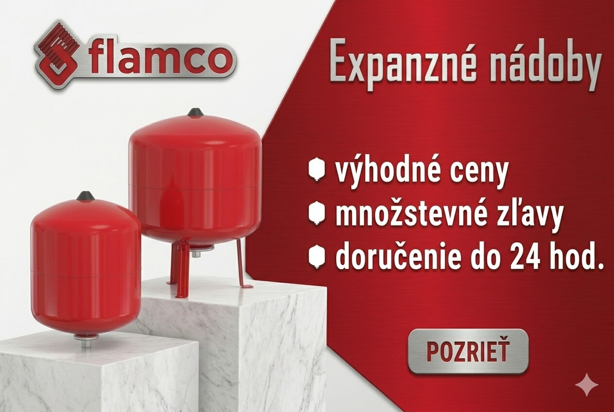 Flamco expanzná nádoby