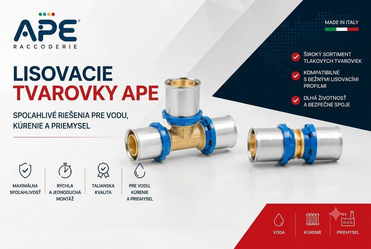 Ape lisovacie tvarovky