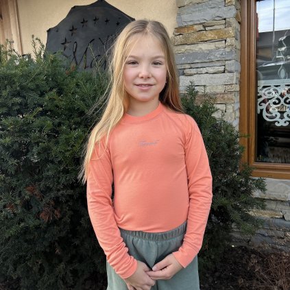 Dětské tričko PCE DLR meruňkové