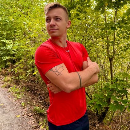 Pánské tričko QUADRE KRR červená