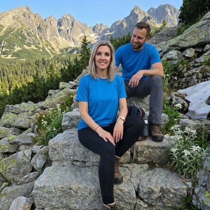 Funkční tričko ICE KRR UNI Alpine Blue