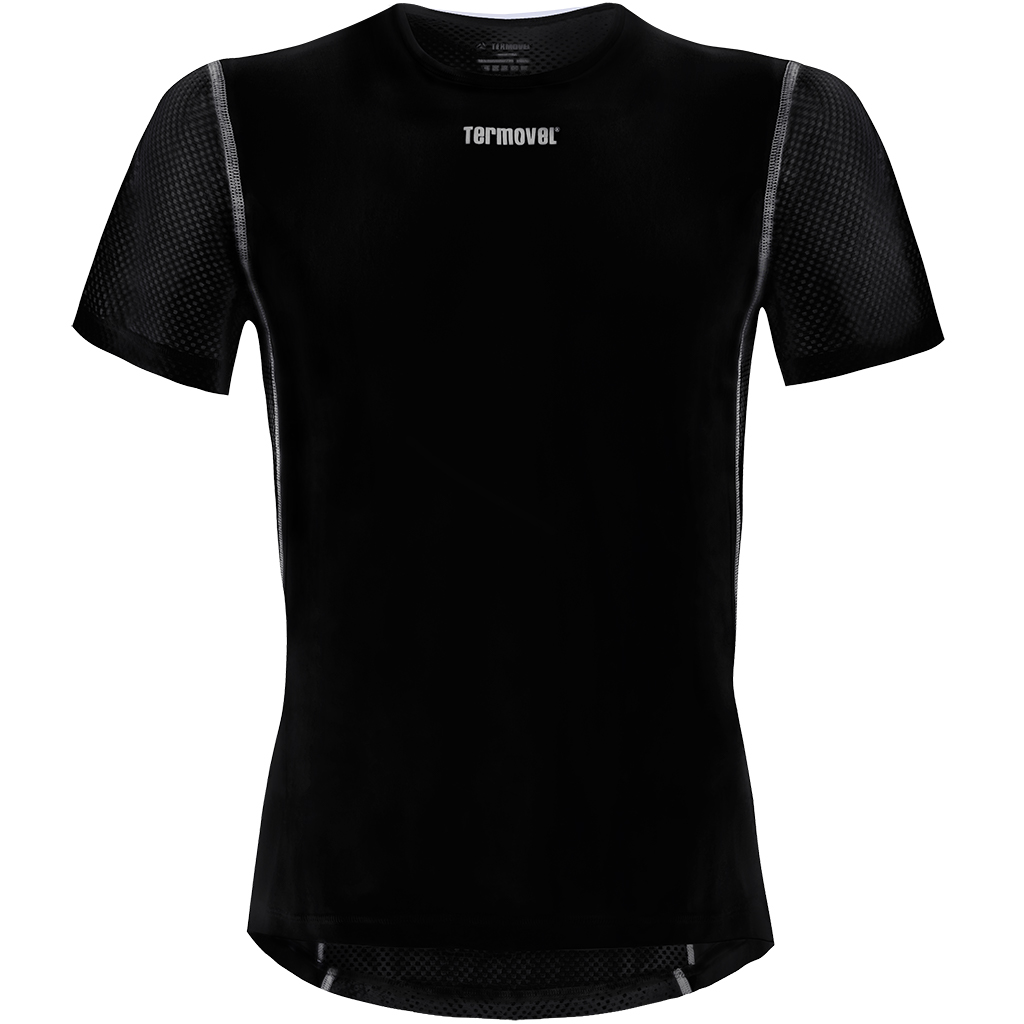 TERMOVEL Pánské tričko QUADRE KRR BARVA: černá, VELIKOST: M