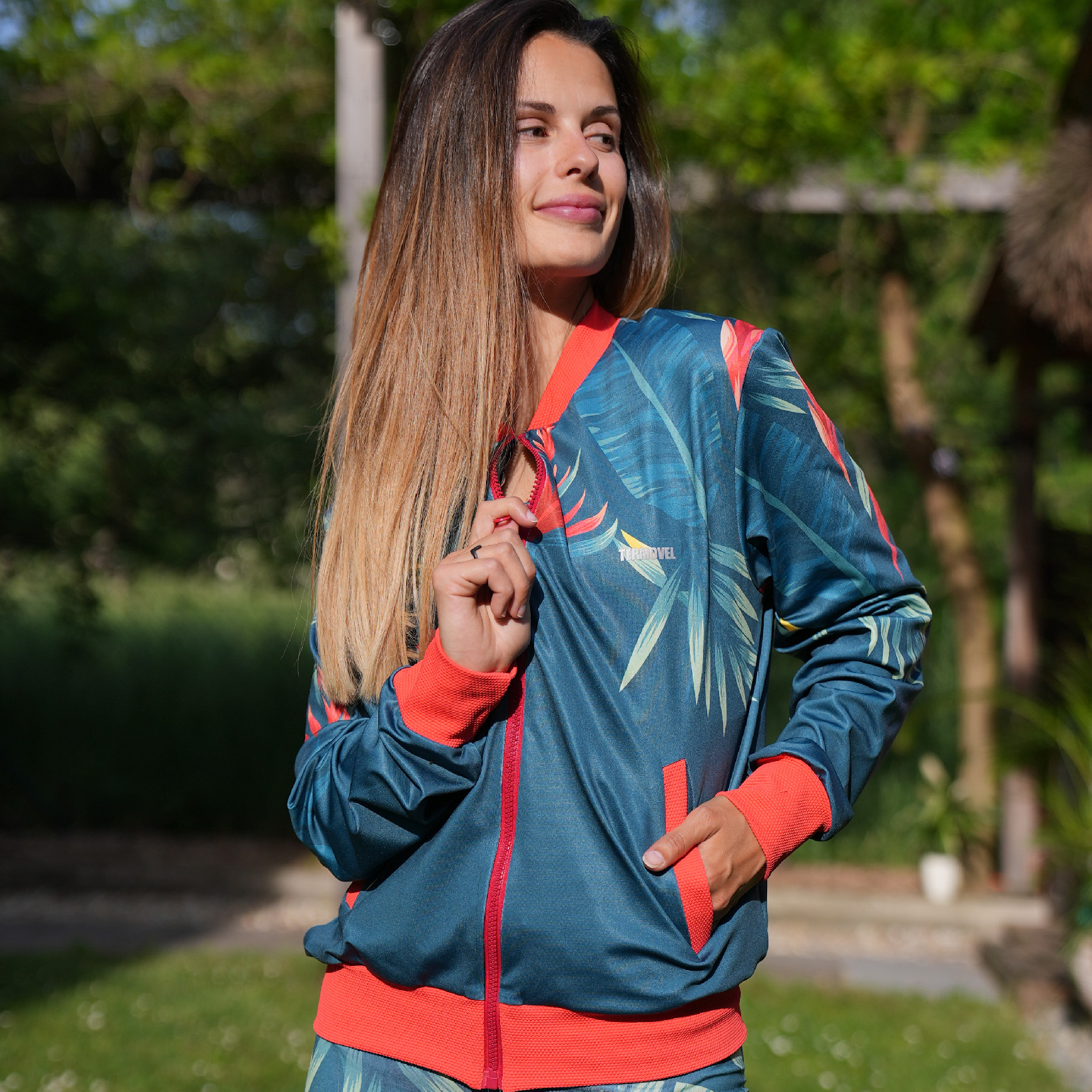 TERMOVEL Mikina FLORA VELIKOST: 2XL