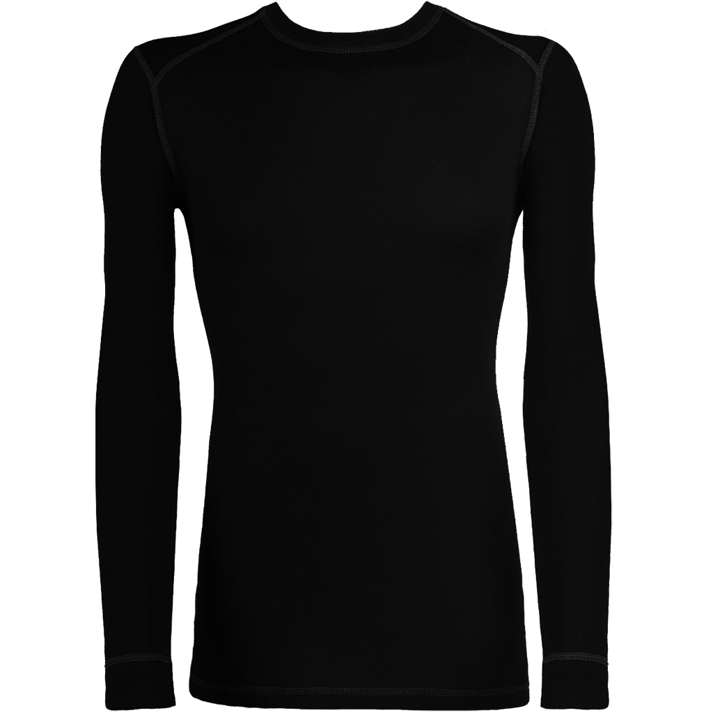 TERMOVEL Pánské tričko WOOL LONG M BARVA: černá, VELIKOST: 2XL