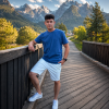 Pánské tričko Wool MIST KRR Jeans