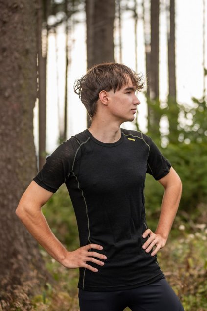 Pánske tričko WOOL ACTIVE KRR