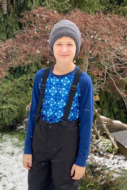 Detské tričko DLR PCE modrá s potlačou