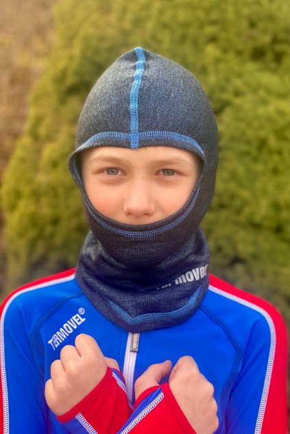 KUKLA DETSKÁ modro-čierna