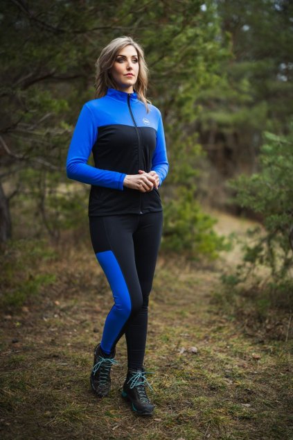 Dámske legíny ELLA čiernomodré