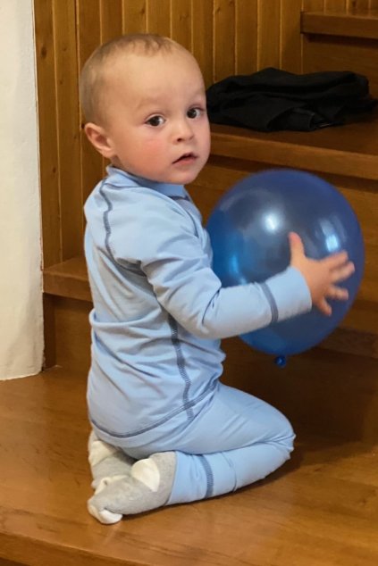 Detský set BABY PCE modrý