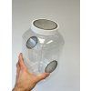 Nerezový větrací prstenec s úchyty – profesionální ventilace do plastových boxů  Pro chovné boxy, rack systémy a odchovné nádoby