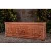 Cassetta Rettangolare con Putti Terracotta Impruneta