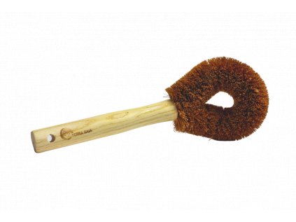 Coconut fibre dish brush