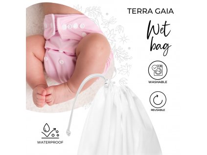 terra gaia reusable wet bag