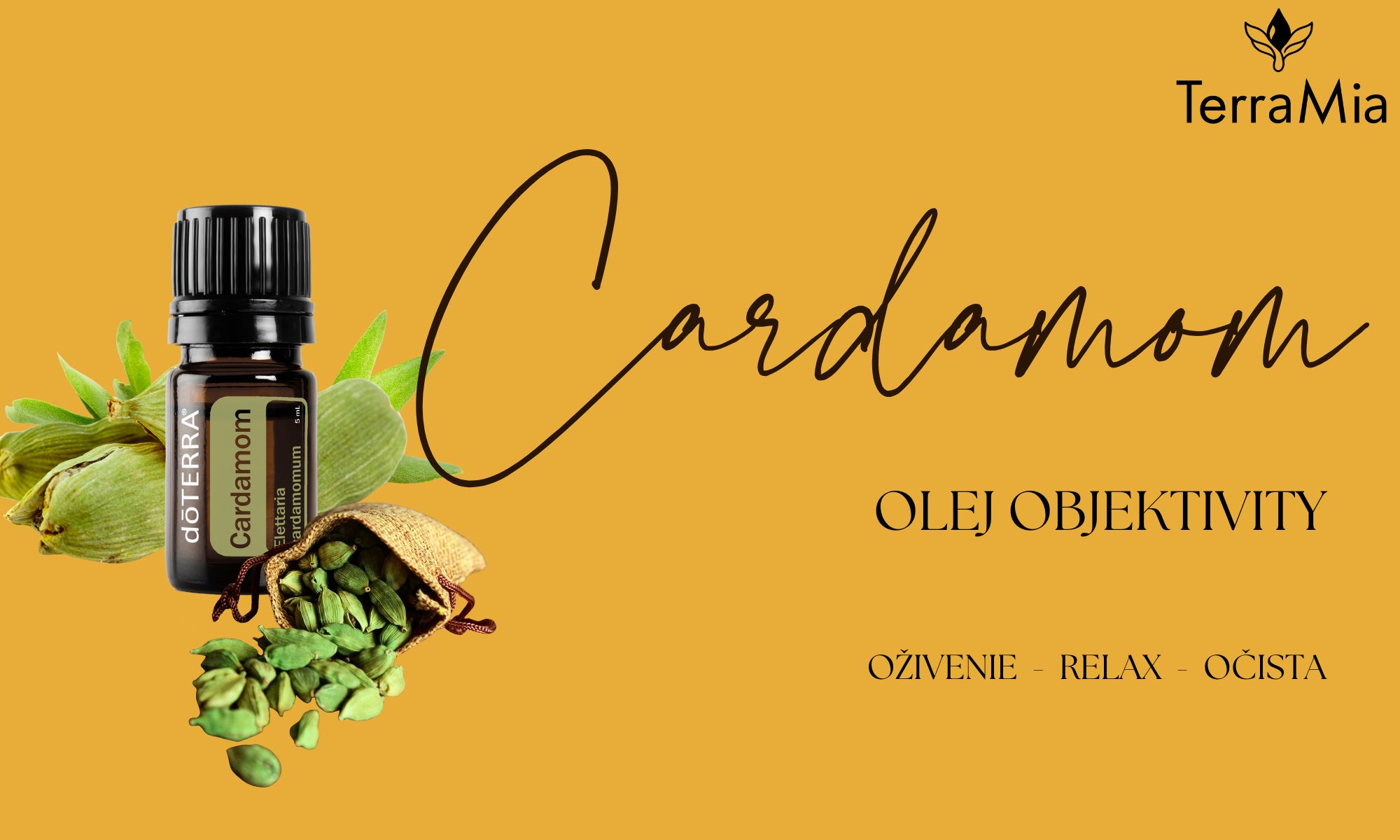 Kardamom esenciálny olej doTERRA – exotický poklad pre telo aj dušu ✨🌿