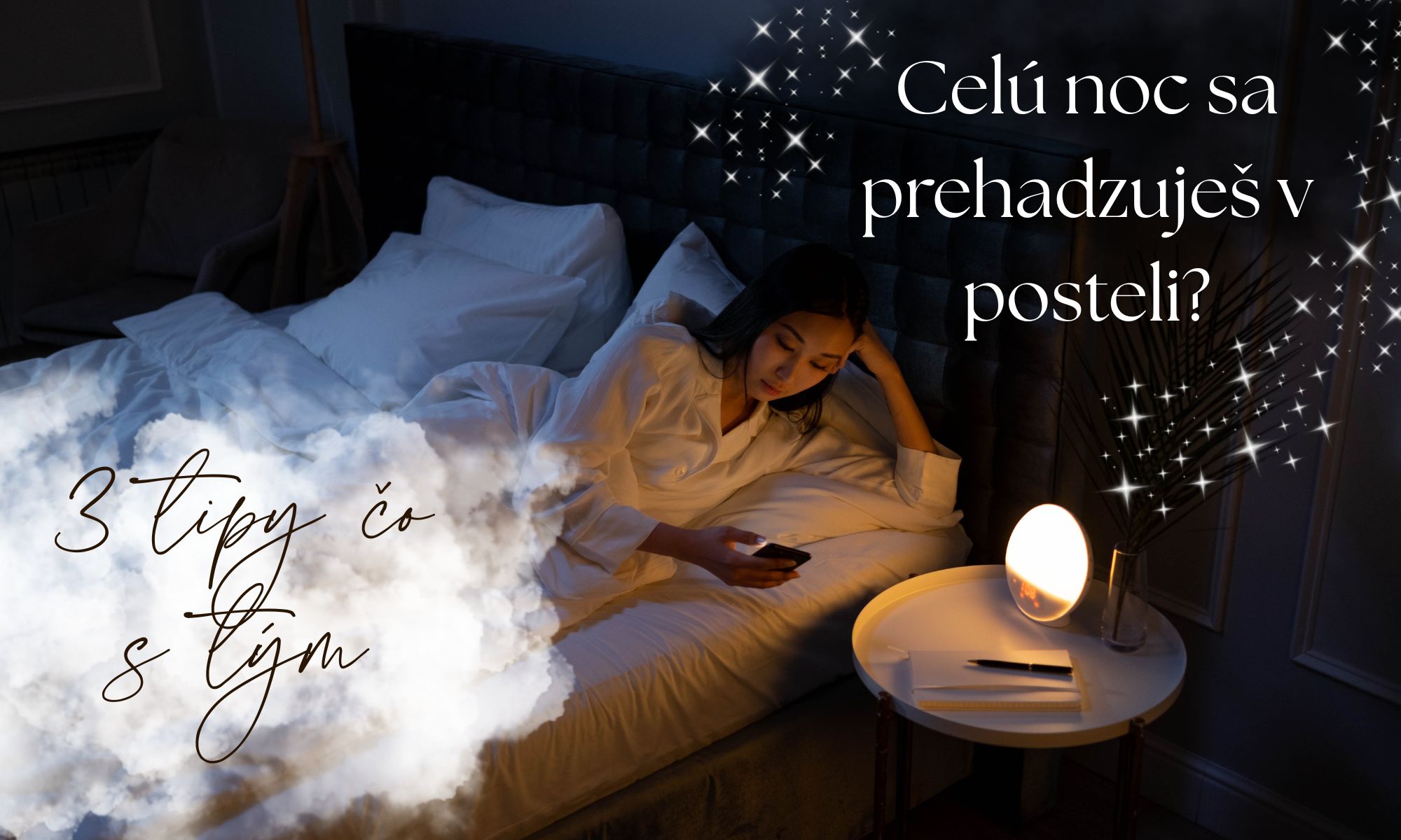 😵‍💫 Celú noc sa prehadzuješ v posteli? 3 tipy, čo s tým robiť 🌙🌿
