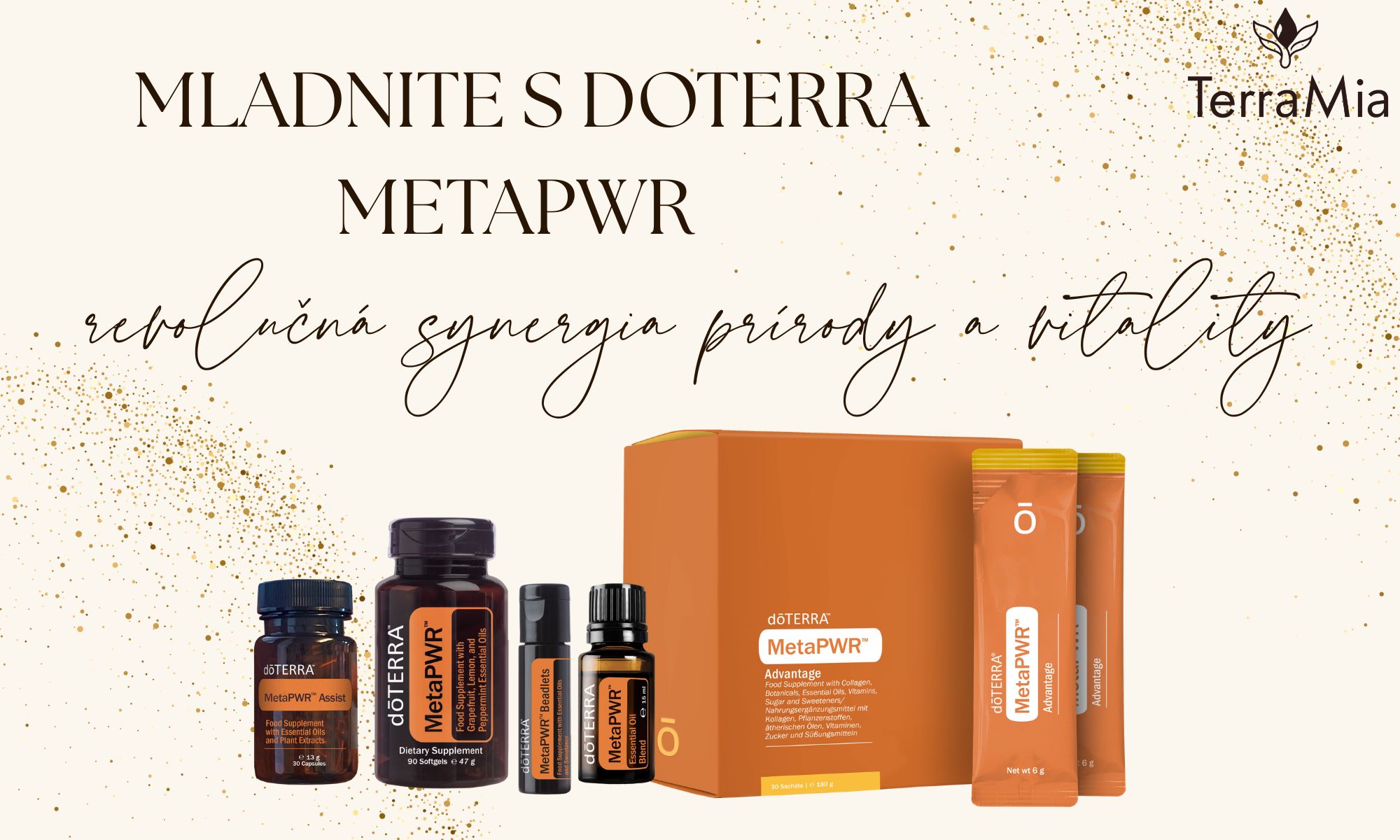 Mladnite s doTERRA MetaPWR – revolučná synergia prírody a vitality