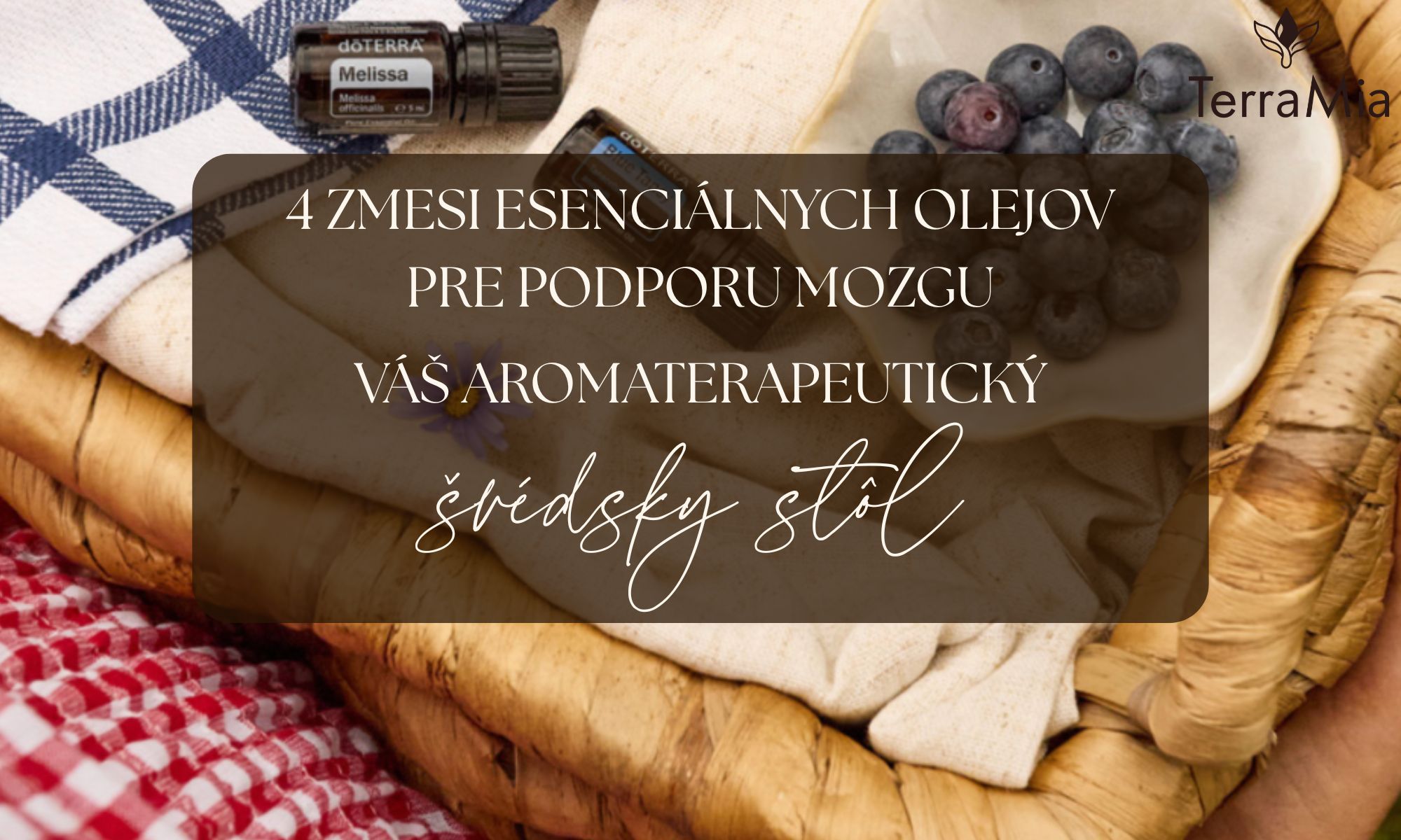 4 zmesi esenciálnych olejov pre podporu mozgu – váš aromaterapeutický švédsky stôl