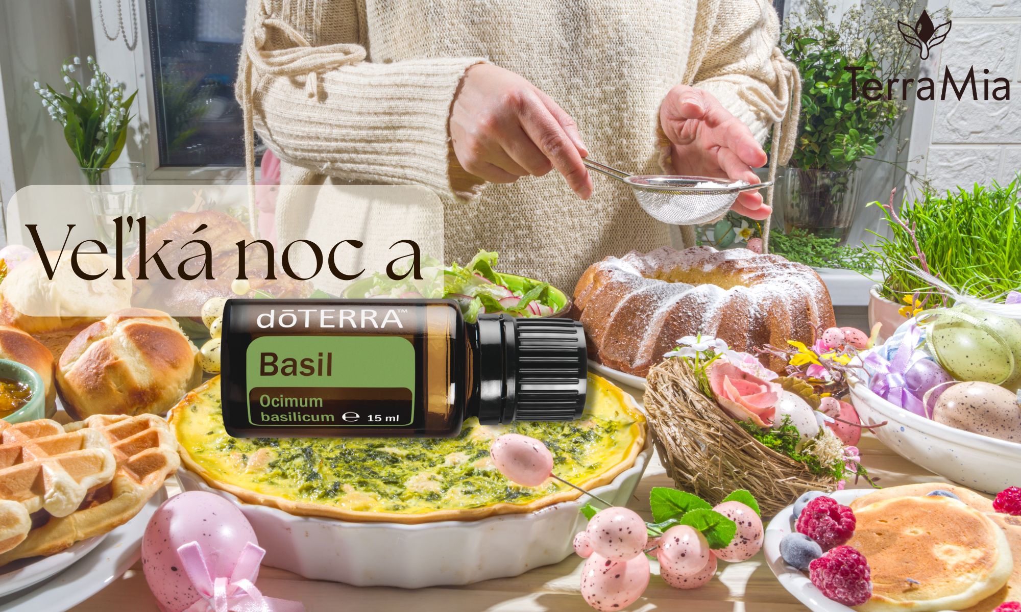 Bazalkový olej na veľkonočnej hostine: Prečo by nemal chýbať? 🌿🐣