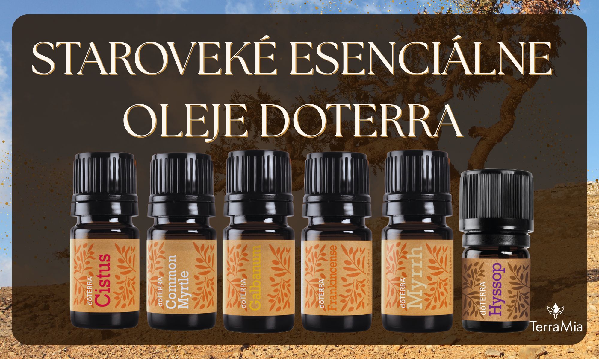 Staroveké esenciálne oleje doTERRA: História, využitie a liečivé účinky