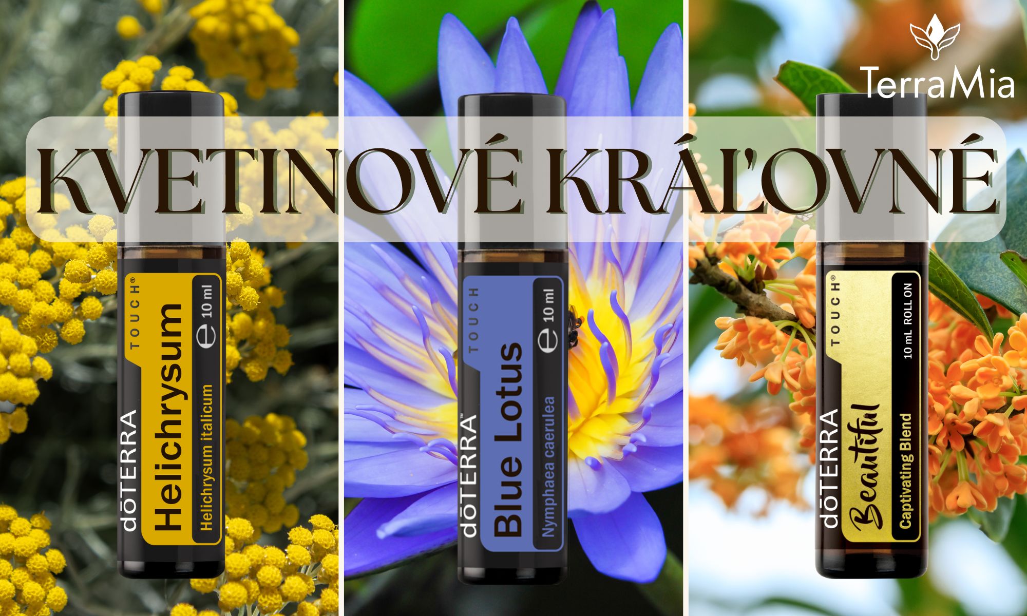 Aromaterapia a kvetinové kráľovné doTERRA 🌸👑