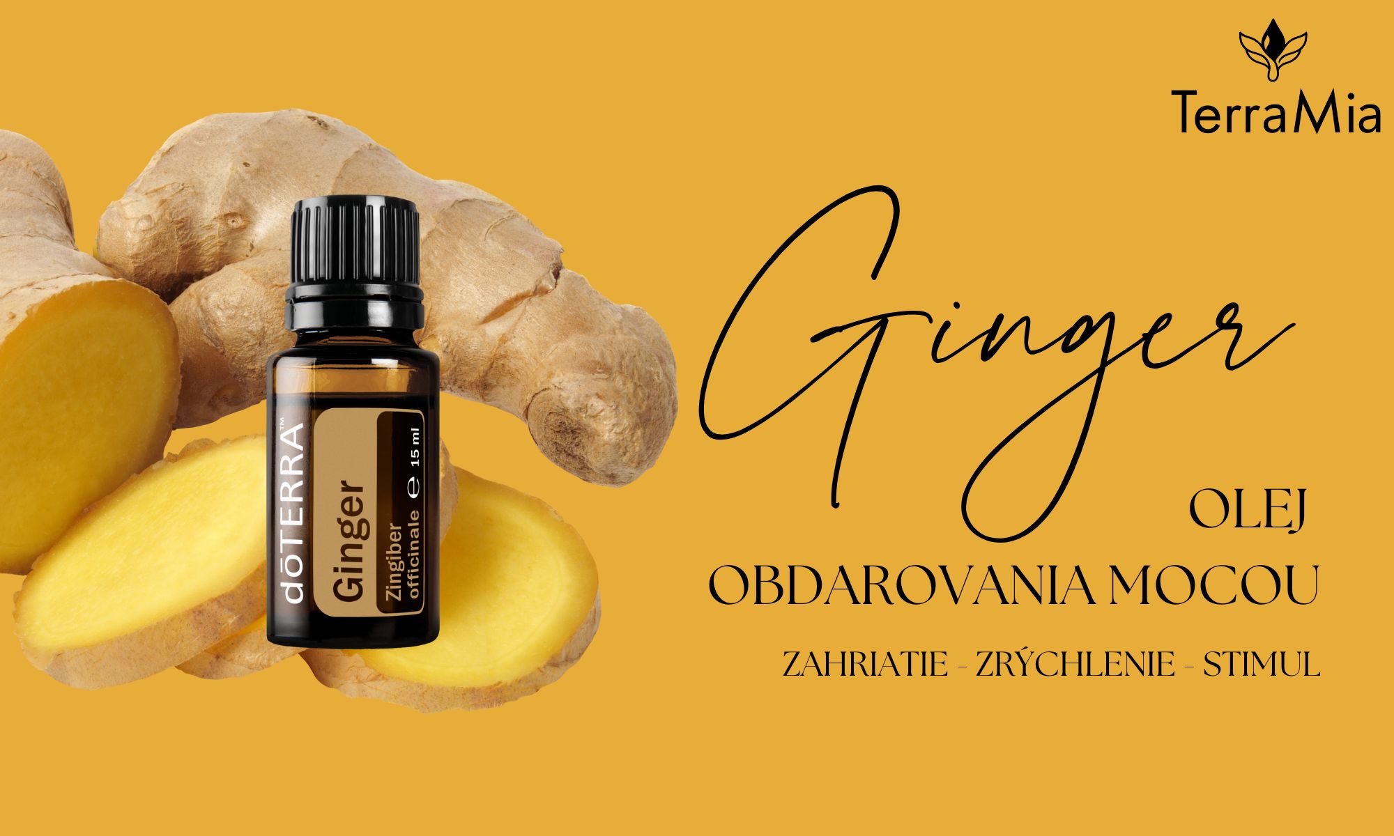 🌶️ Ginger esenciálny olej doTERRA – sila aktivity a vnútorného ohňa