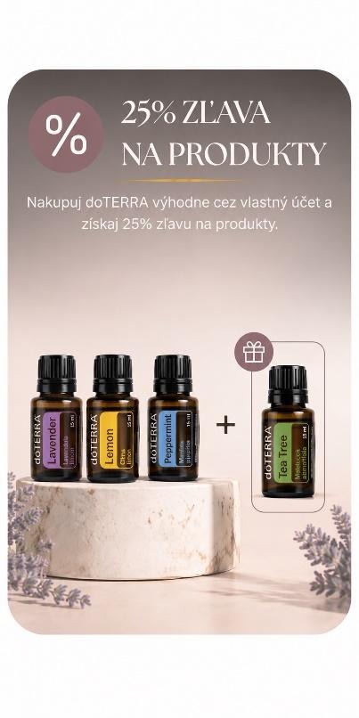 25 % zľava na produkty