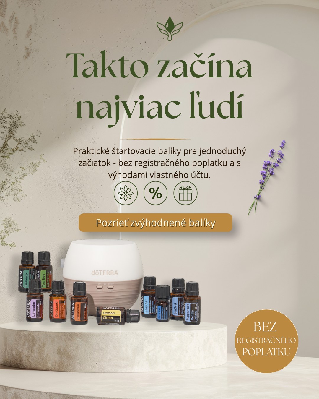 Takto začína najviac ľudí – štartovacie balíky bez registračného poplatku