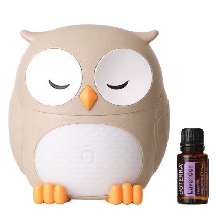 owl diffuser sova difuzer lavender doterra