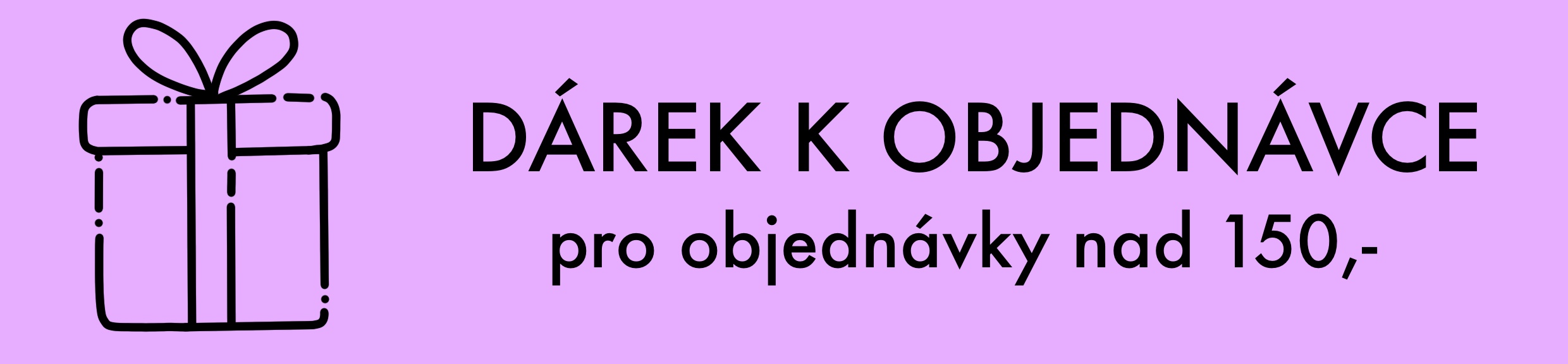 Dárek k objednávce nad 150,-