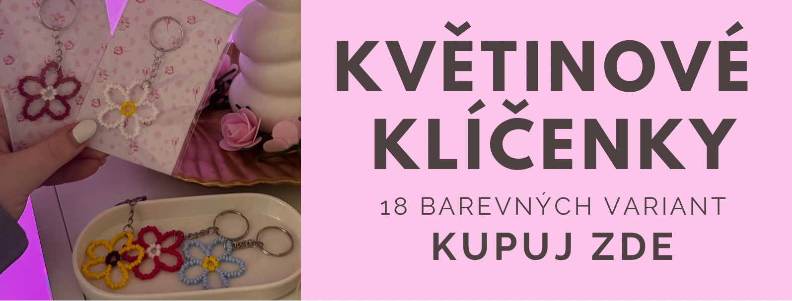 KVĚTINOVÉ KLÍČENKY