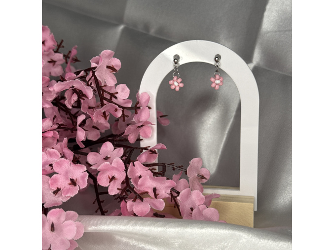 Flower earrings