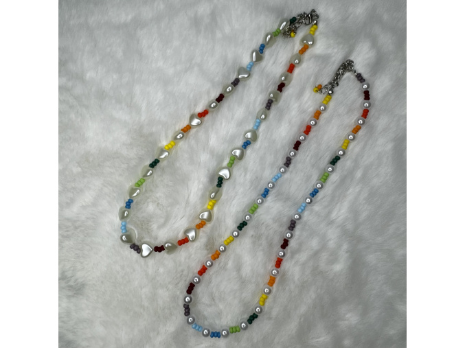 PEARL COLORFUL NECKLACE