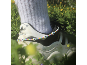 SHOE CHAIN - PASTEL WITH BLACK HEARTS