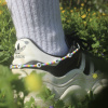 SHOE CHAIN - PASTEL WITH BLACK HEARTS