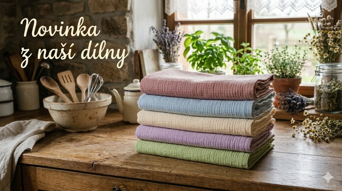 Mušelínová utěrka