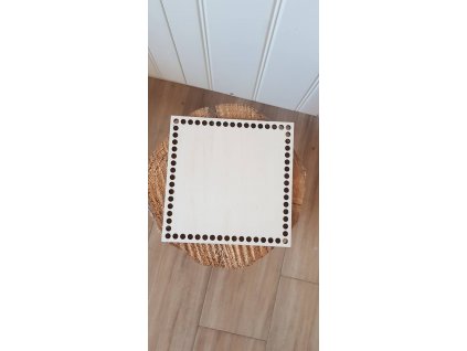 Dřevené dno na košík - čtverec