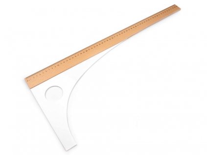 Krejčovský příložník - 80 cm