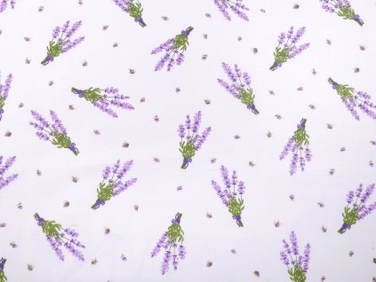 Plátno - levandule