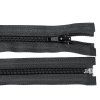 Spirálový zip No 5 délka 50 cm bundový POL - černý