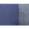 El. teplákovina - jeans denim tmavší modrá