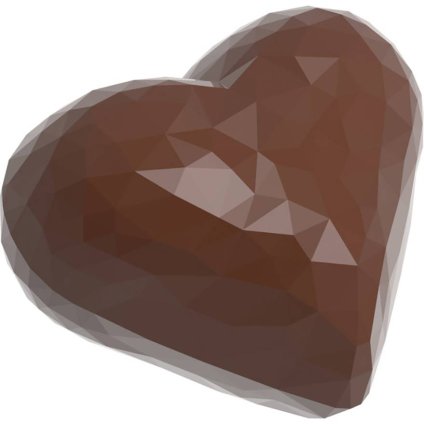 342551 forma na pralinky srdce 34x28x12mm