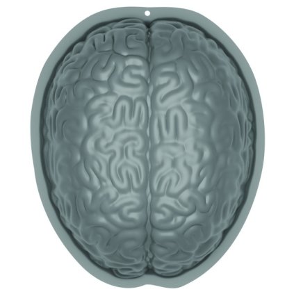 190004 forma na puding tvar mozek plastic