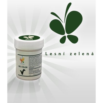 4130 gelova barva lesni zelena 30 g kelimek