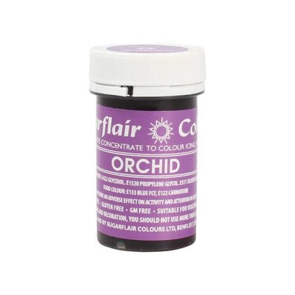 38121 gelova barva orchid 25 g sugarflair