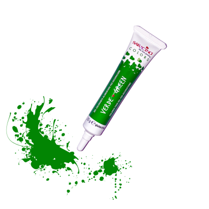 Gelová barva zelená 20g